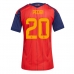 Maillot de foot Espagne Pedri Gonzalez #20 Domicile vêtements Femmes Monde 2026 Manches Courtes